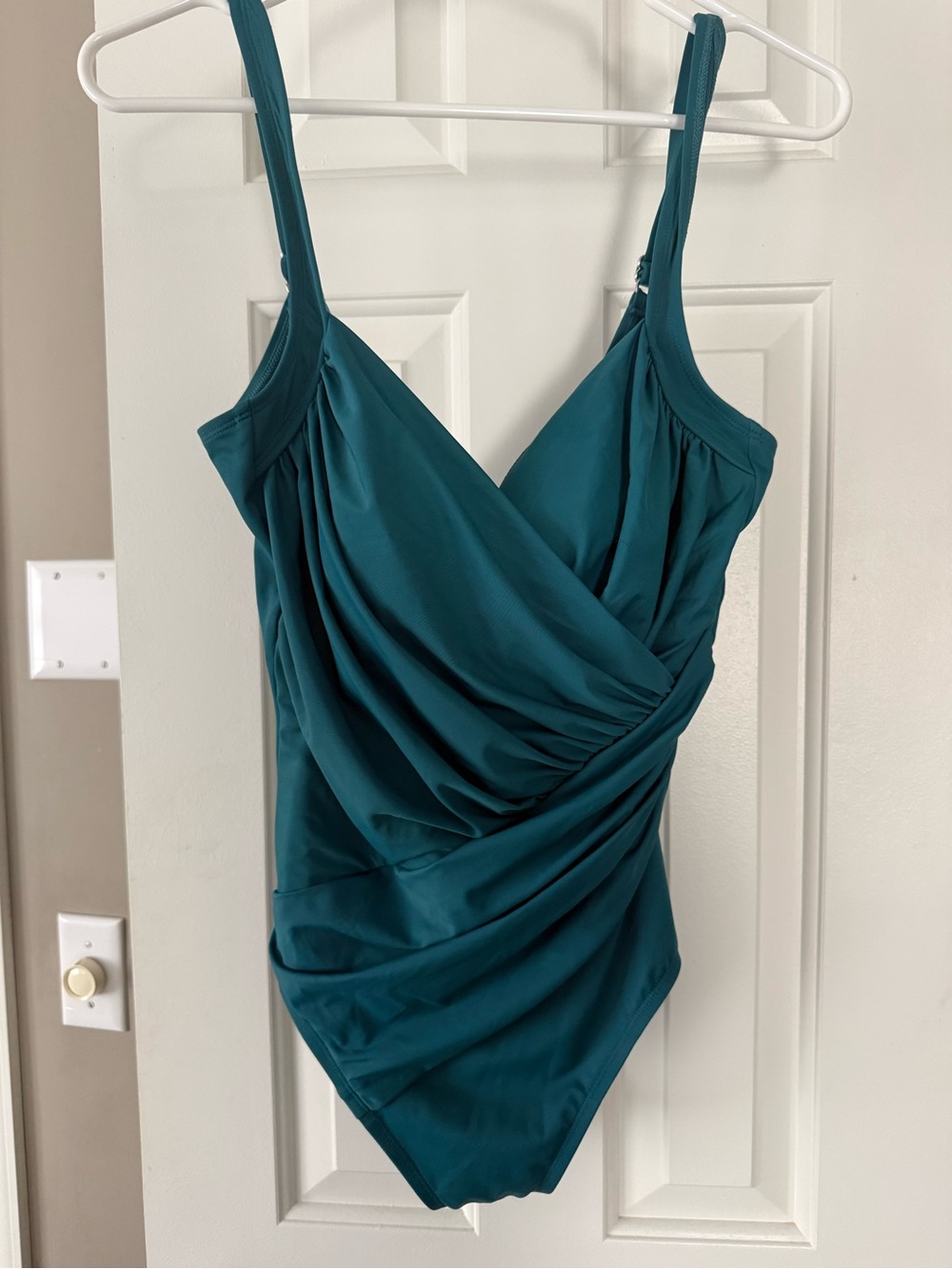 Miraclesuit Teal One-Piece Swimsuit